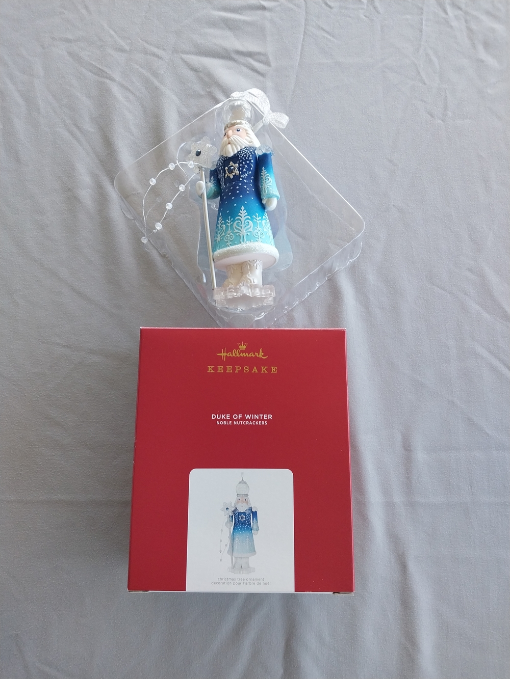 NIB 2021 Hallmark Keepsake Duke of Winter Noble Nutcrackers Ornament